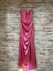 PINK LONG EVENING GOWN