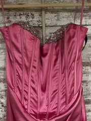 PINK LONG EVENING GOWN