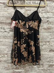 BLACK/GOLD SHORT DRESS