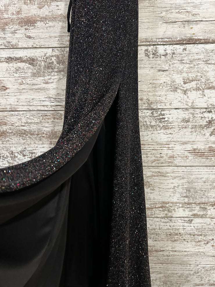 BLACK/COLORFUL SPARKLY LONG