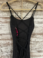 BLACK/COLORFUL SPARKLY LONG