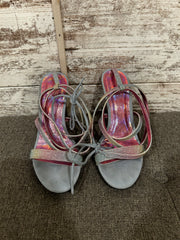 BLUE/PINK SPARKLY HEELS