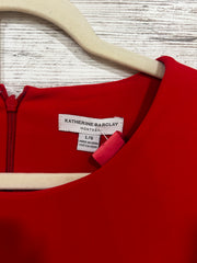 RED MIDI DRESS - RETAIL $295