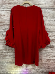 RED MIDI DRESS - RETAIL $295