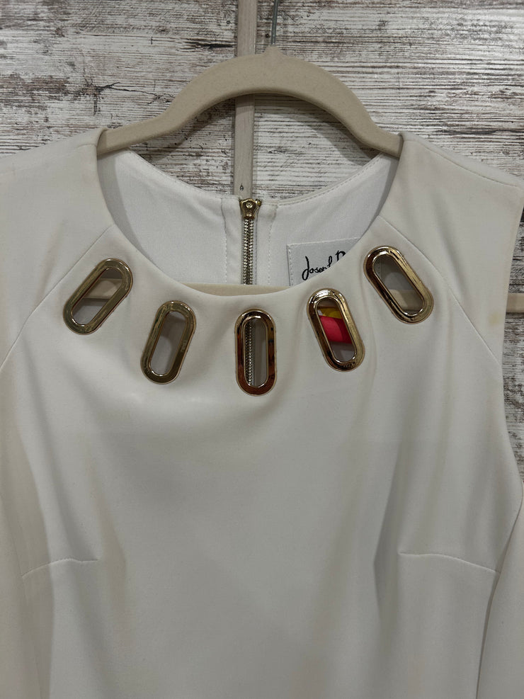 WHITE MIDI DRESS - RETAIL $319