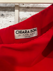 RED MIDI DRESS - RETAIL $695