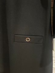 BLACK/WHITE MIDI DRESS $249