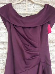 PURPLE LONG EVENING GOWN