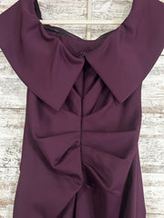 PURPLE LONG EVENING GOWN