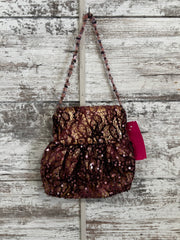 PURPLE/GOLD LACE PURSE