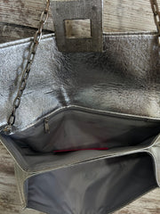 SILVER DRESS PURSE