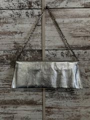 SILVER DRESS PURSE