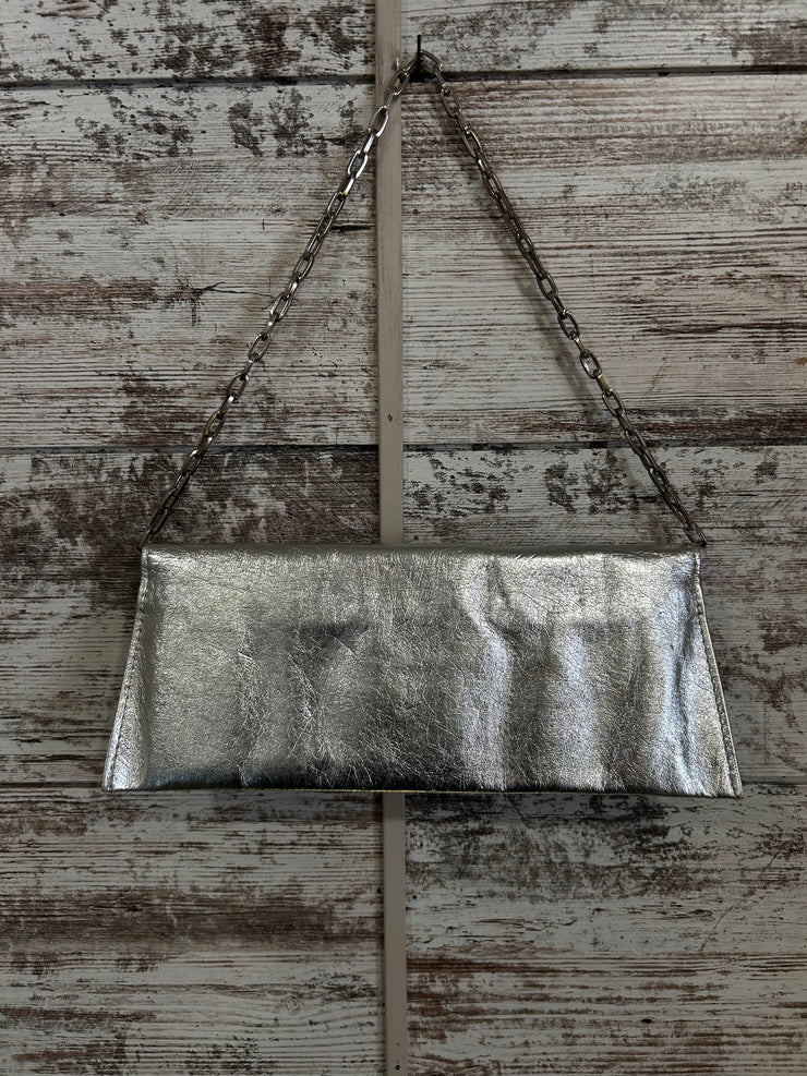 SILVER DRESS PURSE