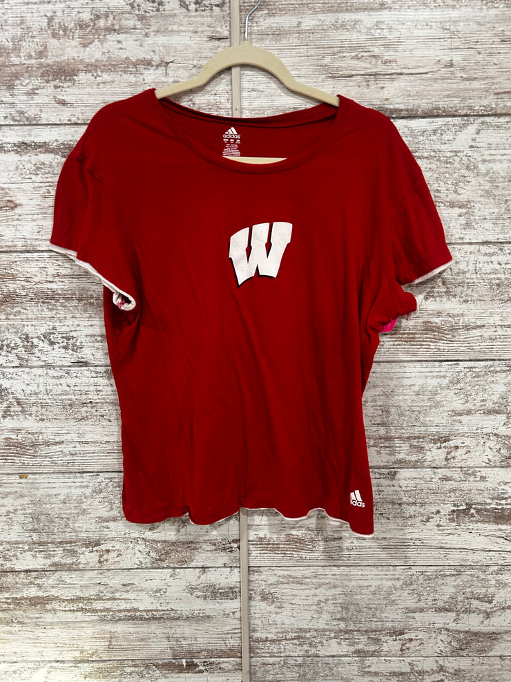 RED WISCONSIN BADGER SHIRT