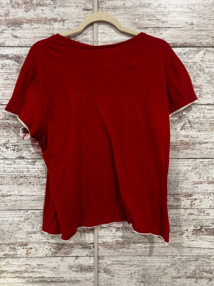 RED WISCONSIN BADGER SHIRT