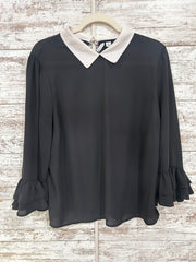 BLACK/WHITE BLOUSE