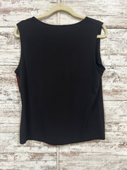 BLACK SLEEVELESS TOP