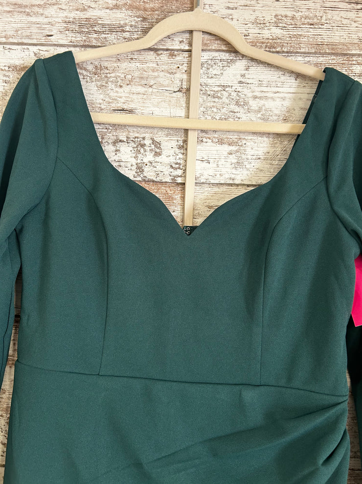 GREEN LONG DRESS (NEW)