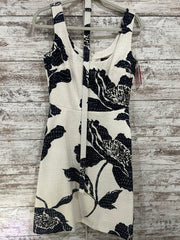 WHITE/NAVY FLORAL DRESS $300