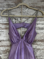 LAVENDER LONG EVENING GOWN