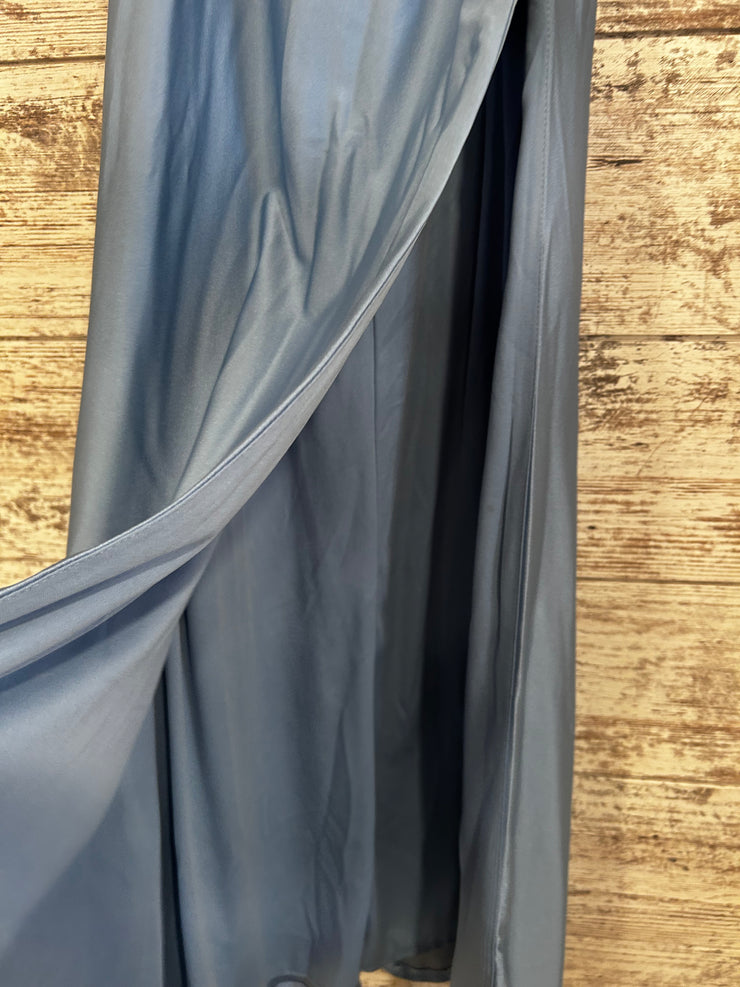 BLUE LONG EVENING GOWN