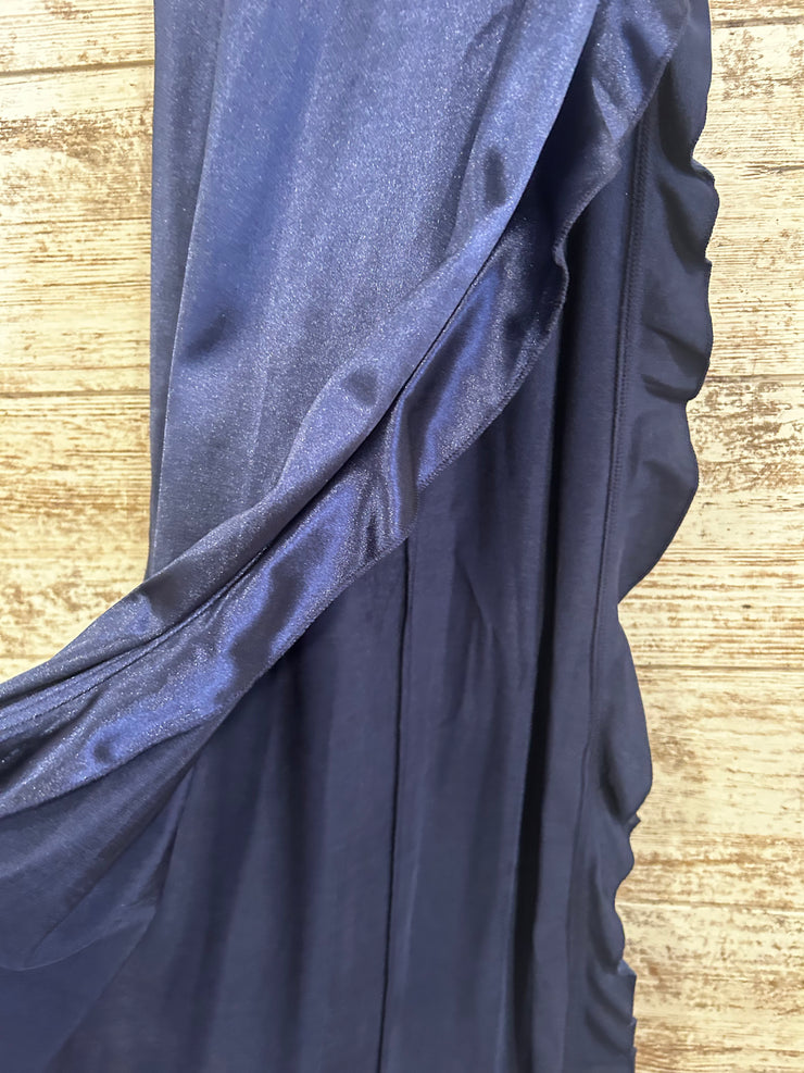 NAVY LONG EVENING GOWN