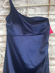NAVY LONG EVENING GOWN