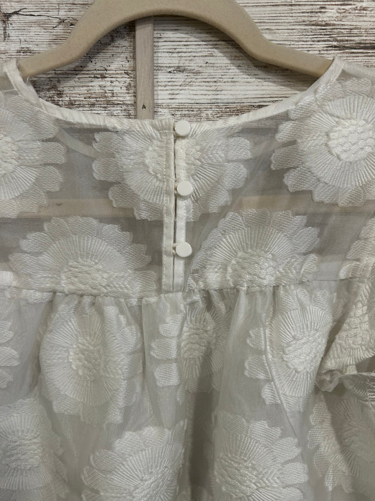 WHITE SHORT SLEEVE TOP (NEW)