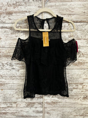 BLACK/LACE TOP (NEW) $59