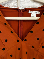 BROWN ANTHROPOLOGIE TOP $128