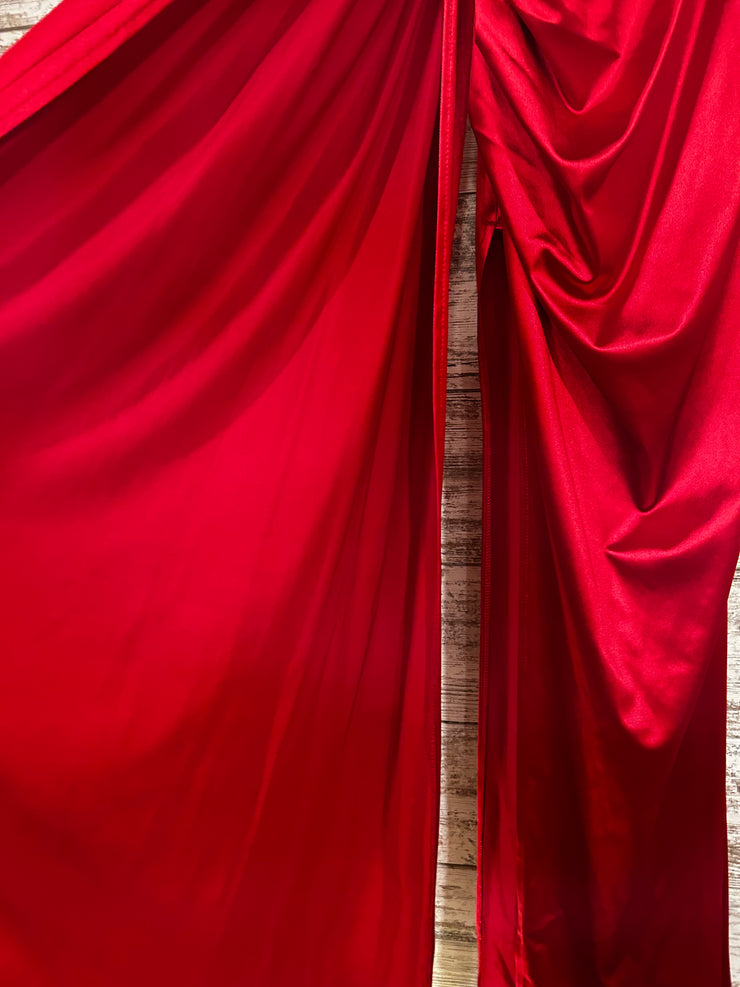 RED LONG EVENING GOWN