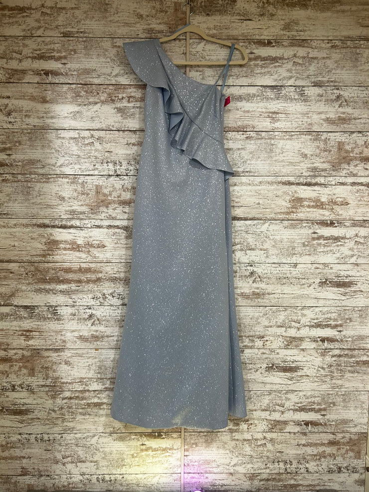 BLUE SPARKLY LONG DRESS