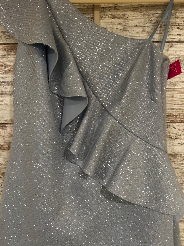 BLUE SPARKLY LONG DRESS