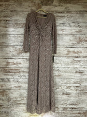 BLUSH SPARKLY LONG DRESS (NEW)