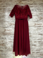 BURGUNDY 2 PC. PANTS SET (NEW)