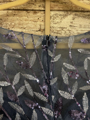 BLUE SPARKLY LONG DRESS (NEW)