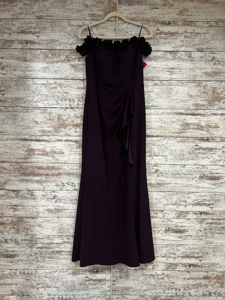 PURPLE LONG EVENING GOWN $495