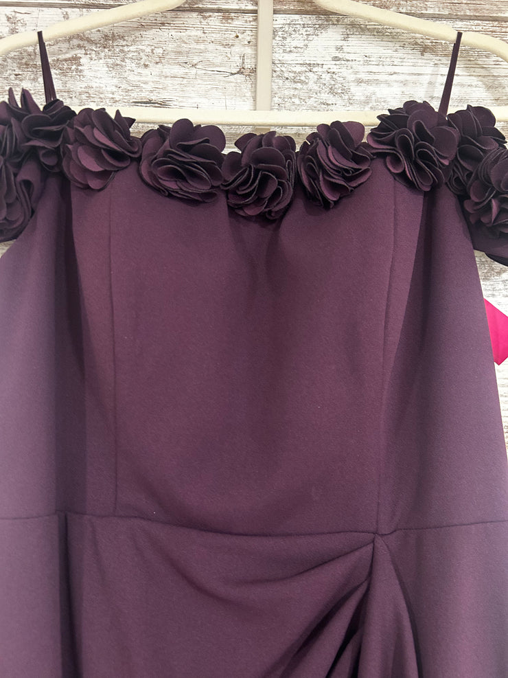 PURPLE LONG EVENING GOWN $495