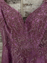 LAVENDER/WHITE SHORT DRESS