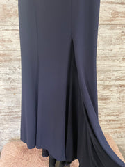 NAVY LONG EVENING GOWN