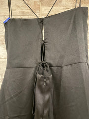 BLACK LONG EVENING GOWN