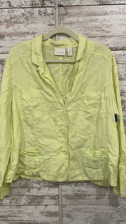 GREEN 100% LINEN JACKET $129