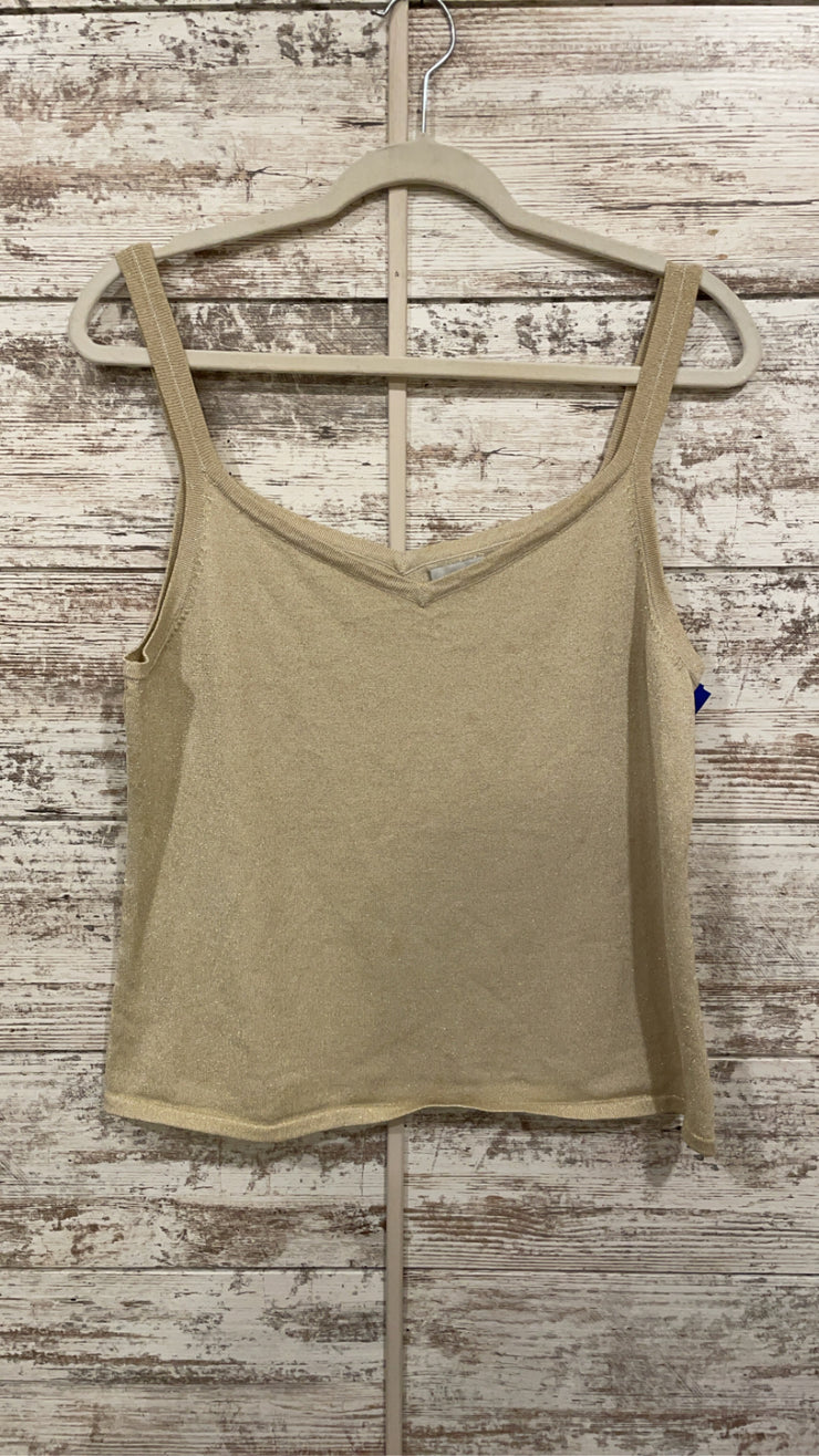 GOLD SPARKLY TANK TOP $69