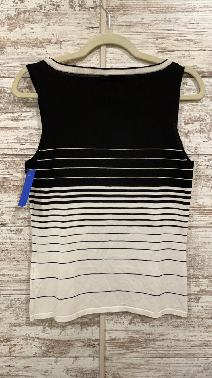 BLACK/WHITE TANK TOP $69