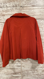 ORANGE ZIP UP JACKET $149