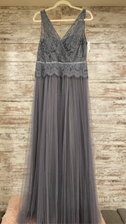 GRAY A LINE GOWN (NEW)