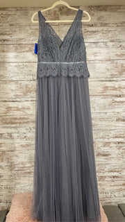 GRAY A LINE GOWN (NEW)