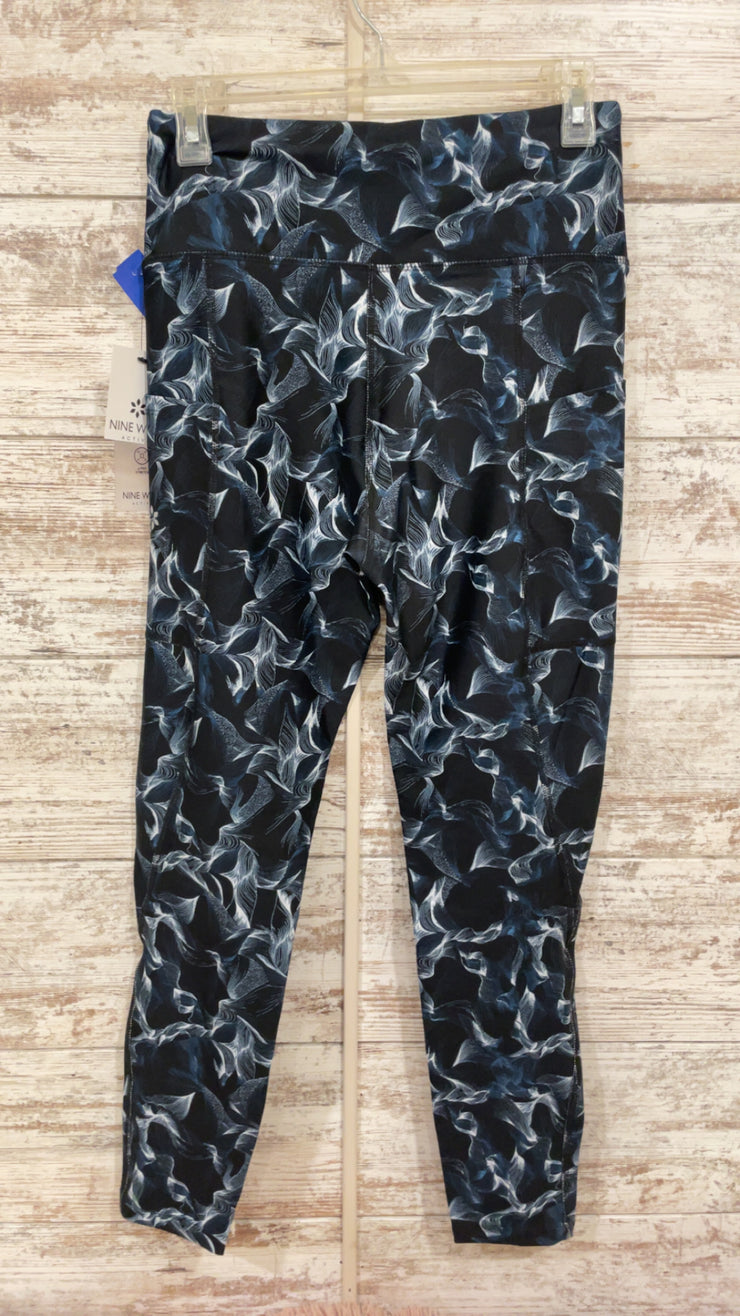 BLUE/BLACK LEGGINGS (NEW) $70