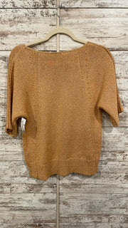 ORANGE SPARKLY SWEATER $109