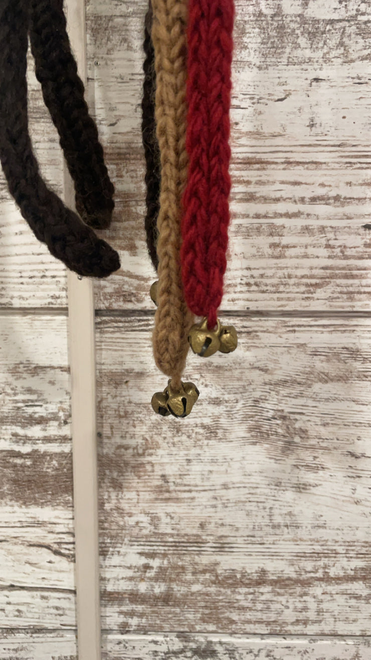 BROWN/RED 100% WOOL HAT